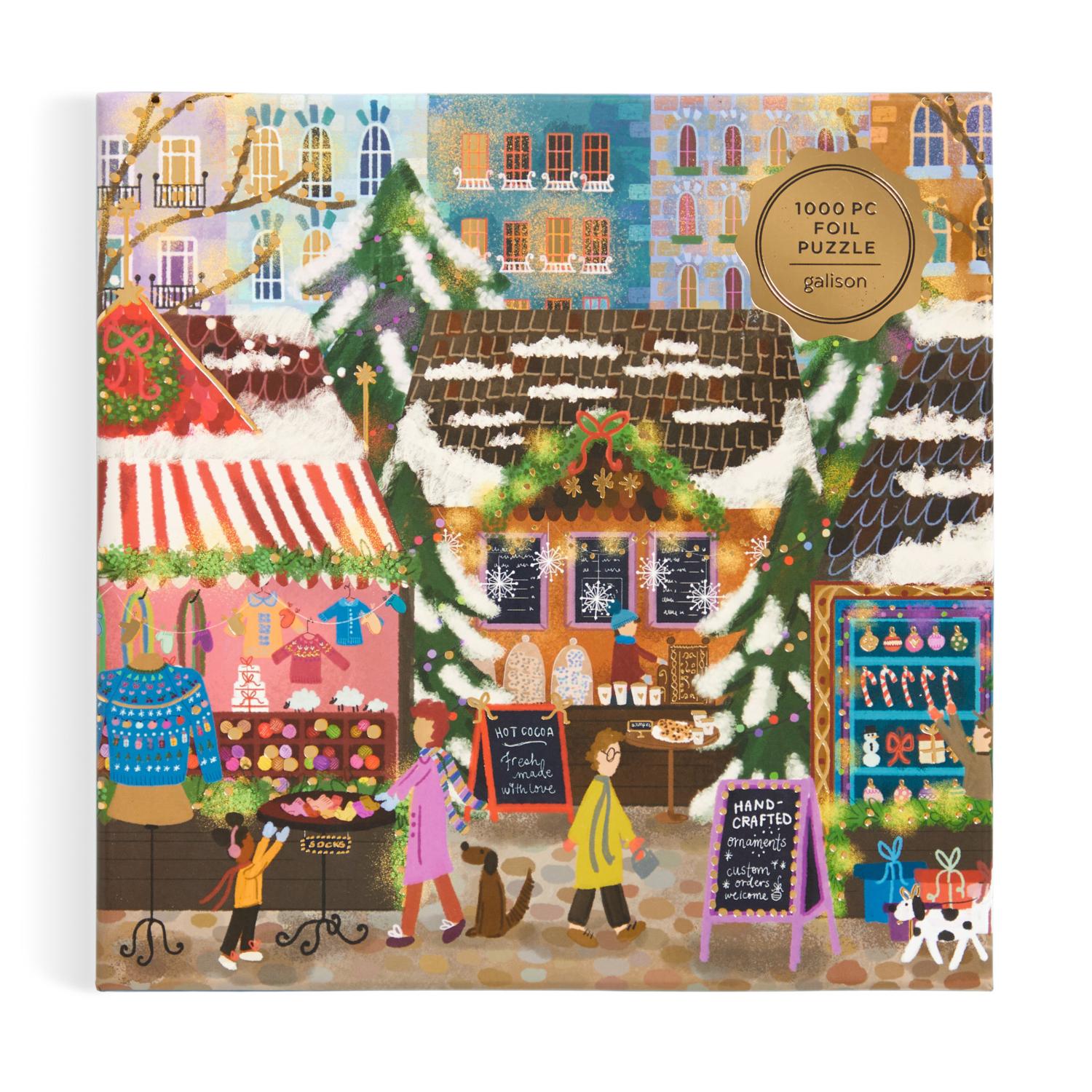 Merry Market , 1000 Pieces, Galison | Puzzle Warehouse