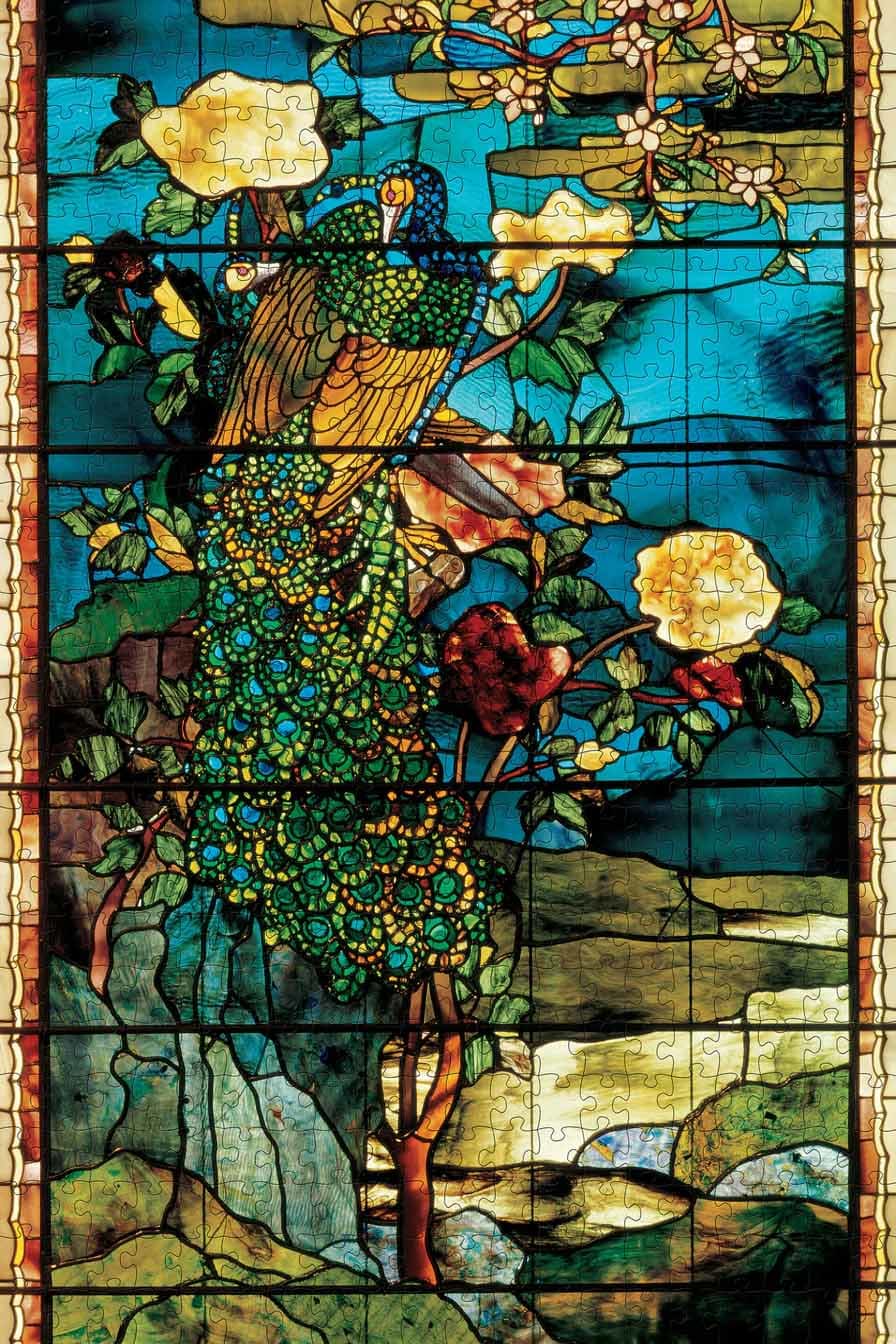 Peacocks and Peonies II Birds