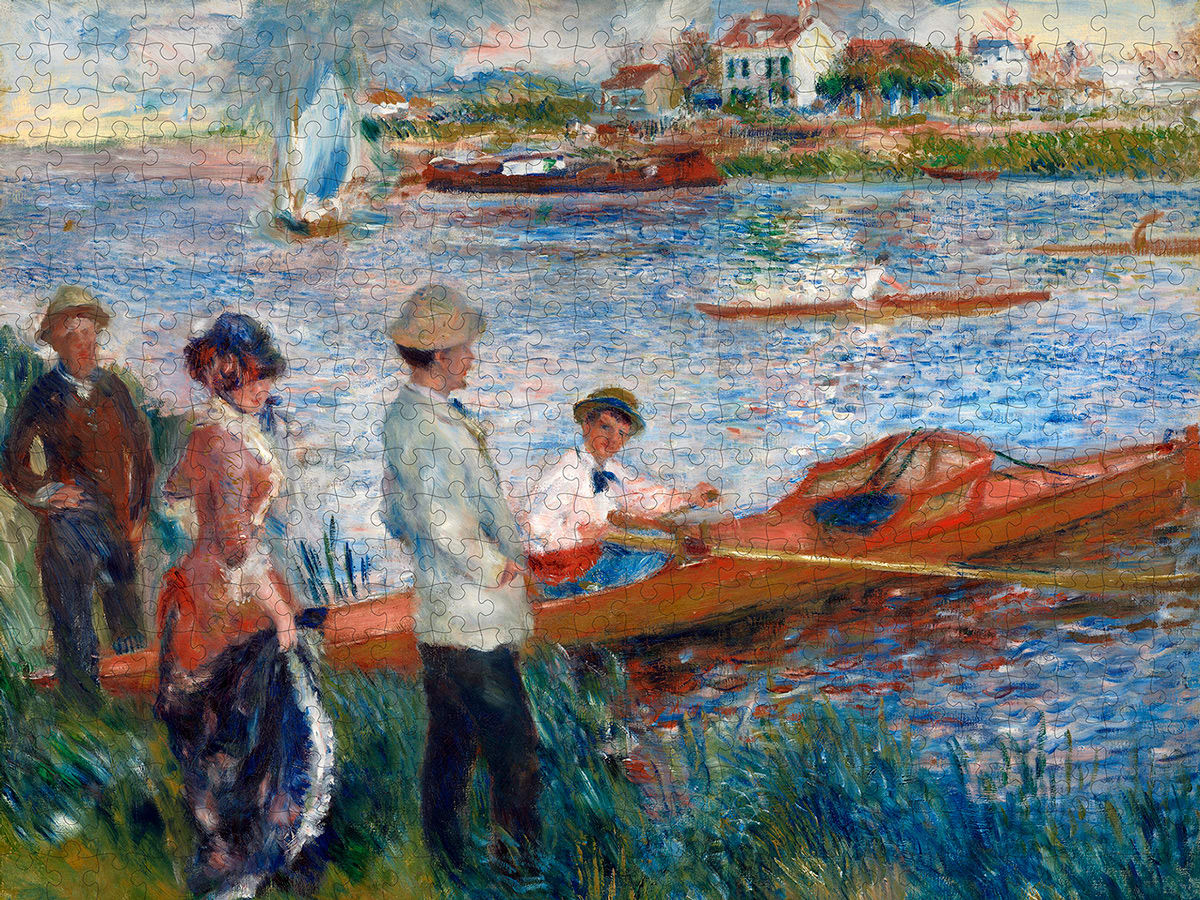 Oarsmen at Chatou Boat