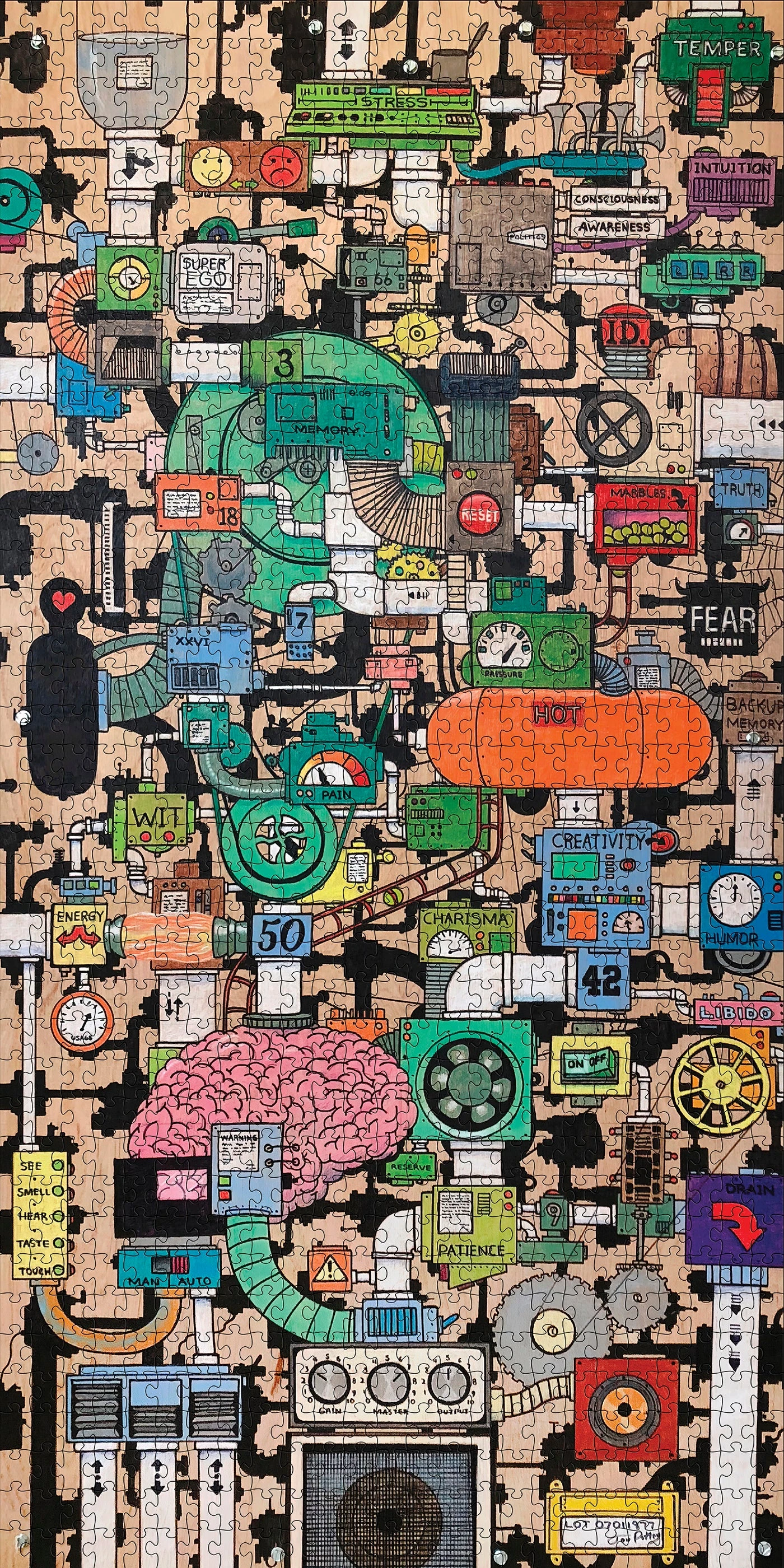 Jonathan Petley: Self Machine  Collage