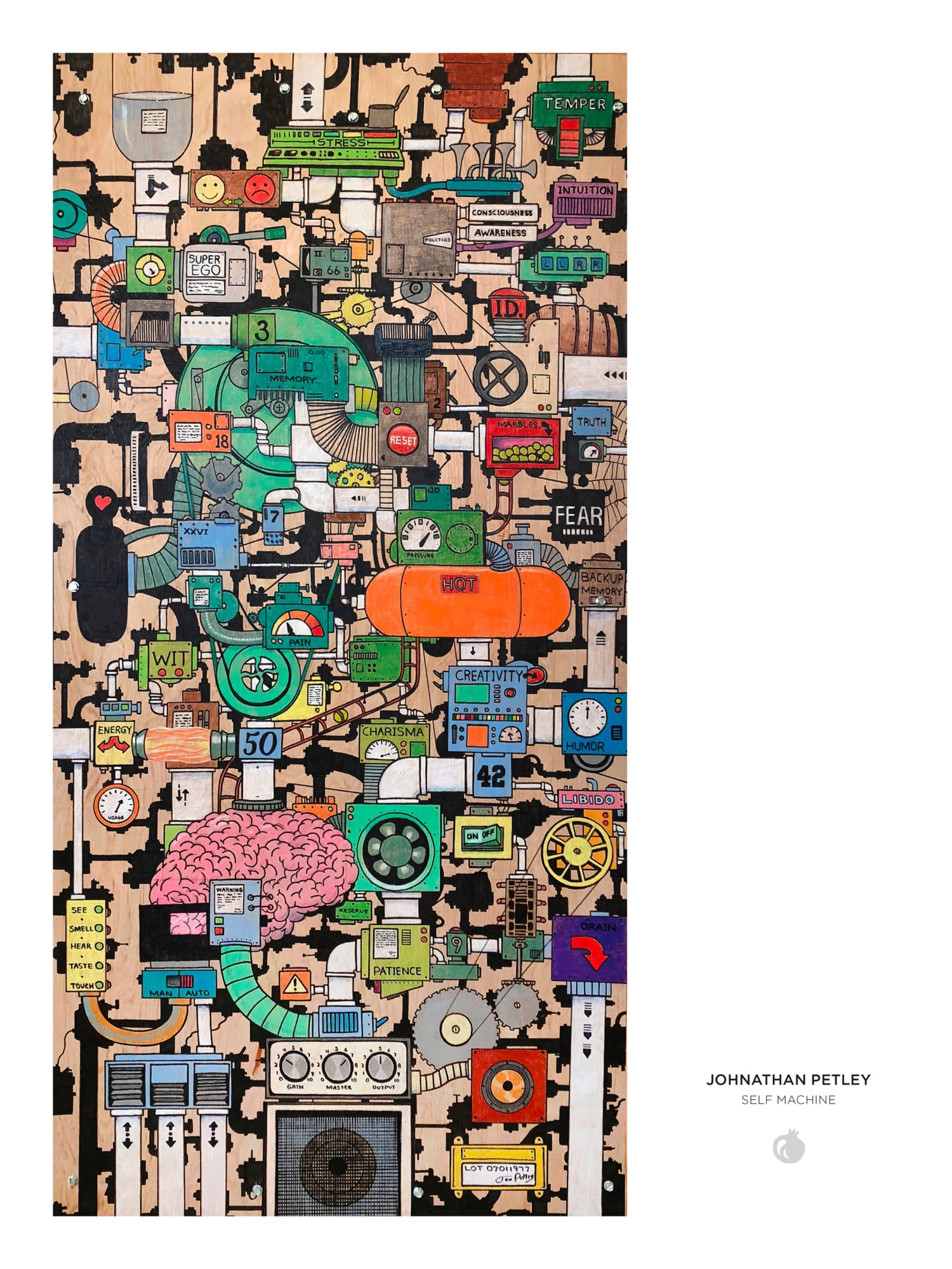 Jonathan Petley: Self Machine  Collage