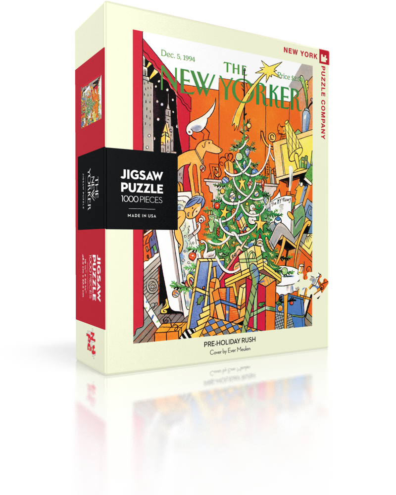 Pre-Holiday Rush Nostalgic & Retro Jigsaw Puzzle