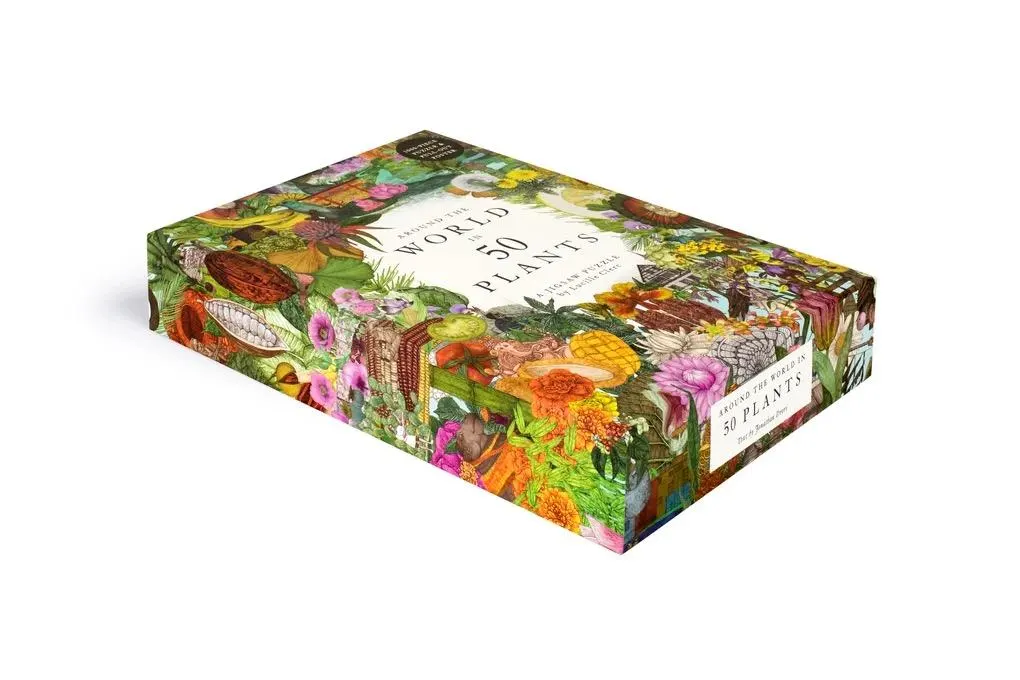Around the World in 50 Plants Flower & Garden