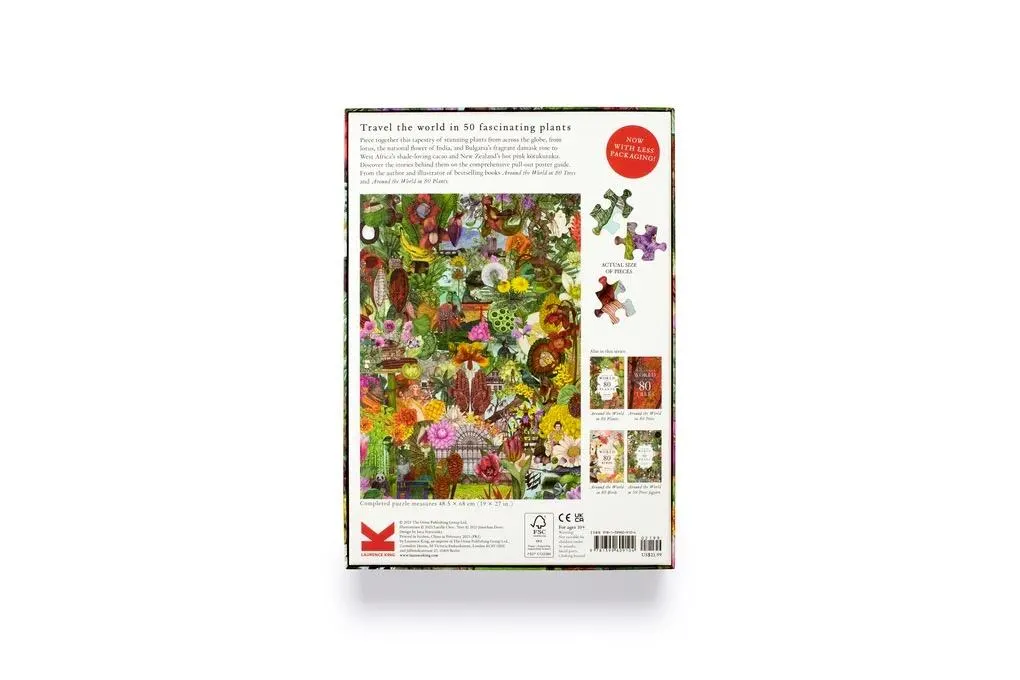 Around the World in 50 Plants Flower & Garden
