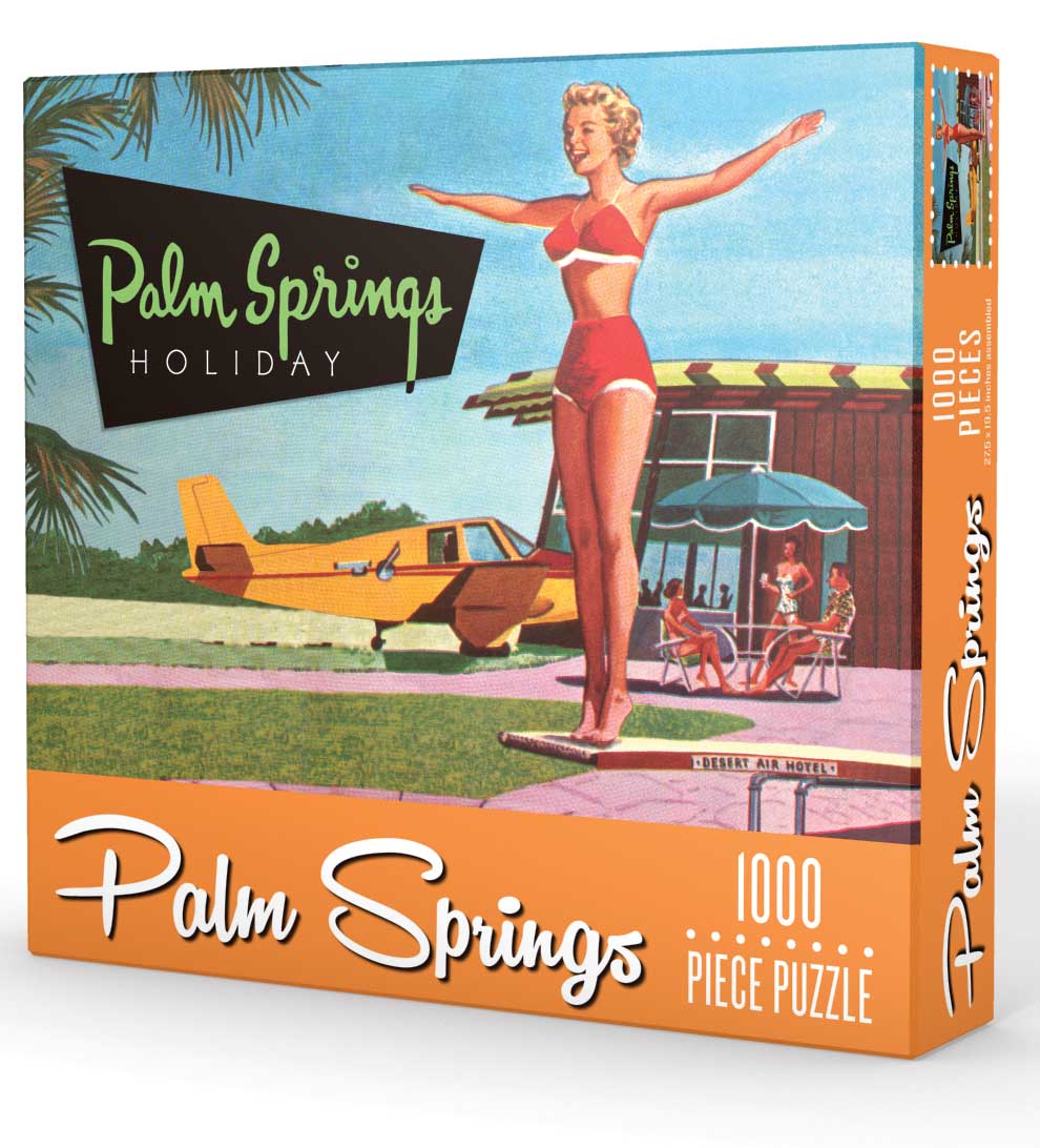 Palm Springs Holiday Travel Jigsaw Puzzle