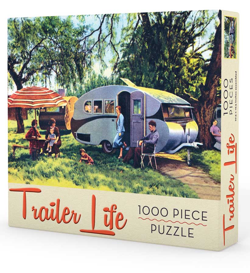 Trailer Life Nostalgic & Retro Jigsaw Puzzle