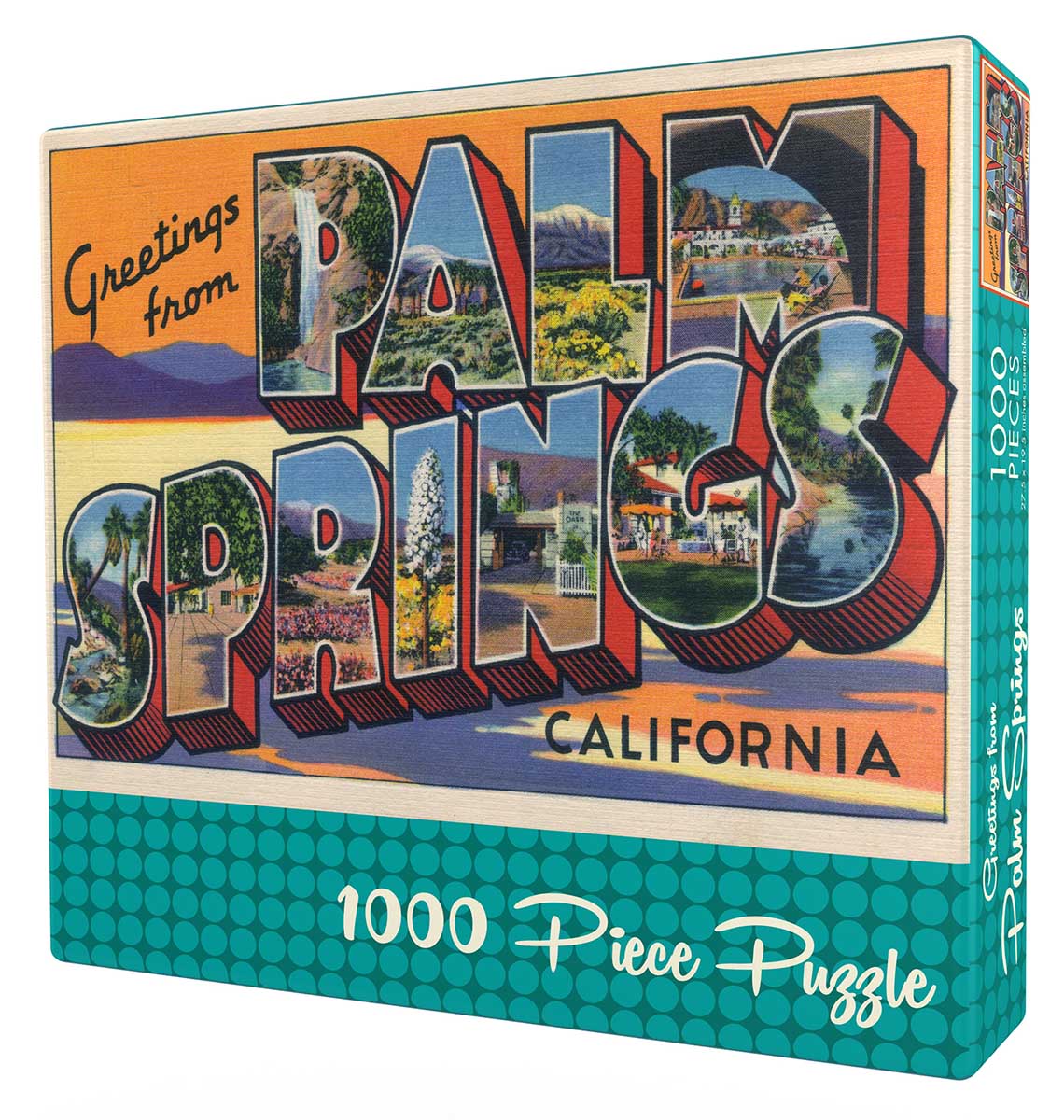 Greetings from Palm Springs - Scratch and Dent Travel Jigsaw Puzzle
