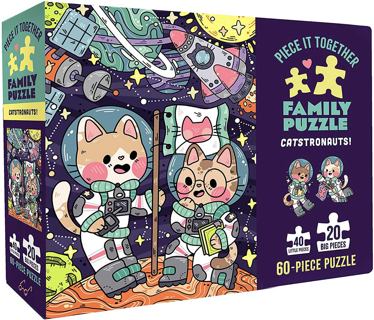 Catstronauts! Space Jigsaw Puzzle