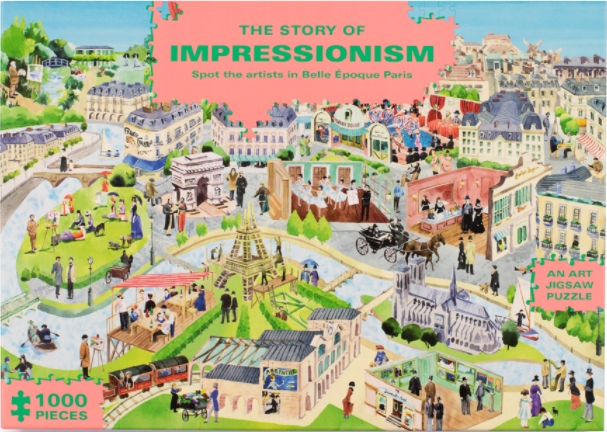 The Story of Impressionism Fine Art Jigsaw Puzzle