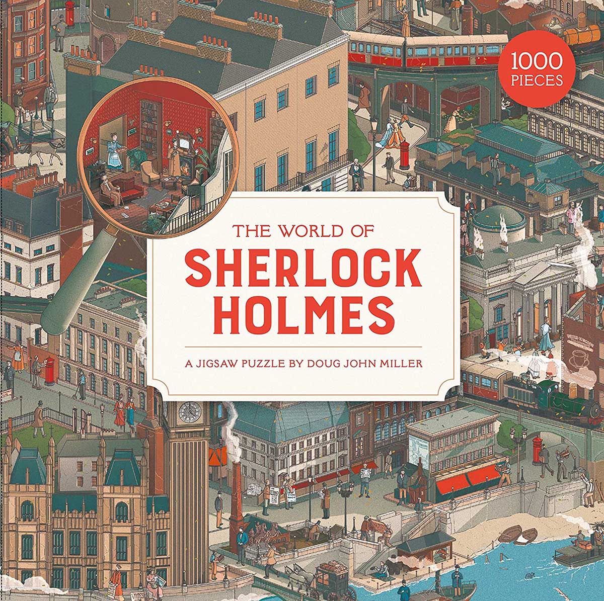 The World of Sherlock Holmes Movies & TV Jigsaw Puzzle