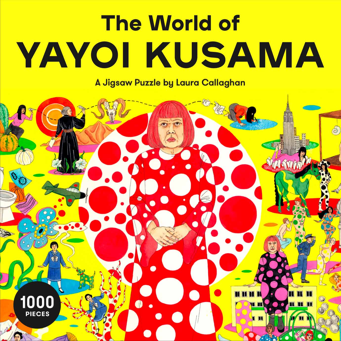 The World of Yayoi Kusama Famous People Jigsaw Puzzle