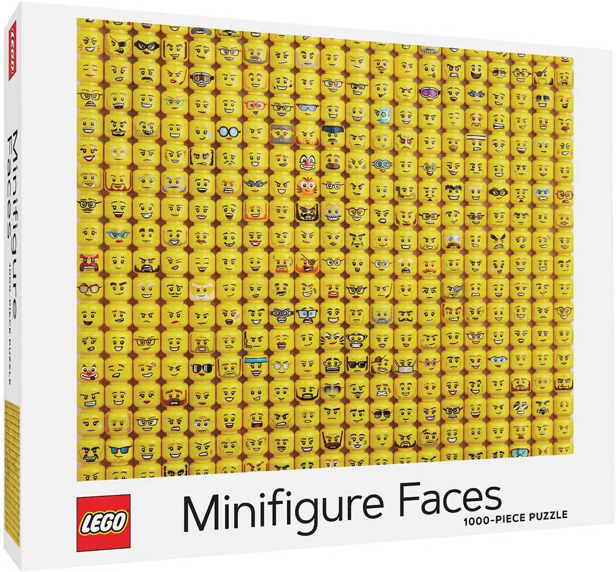 LEGO Minifigure Faces Nostalgic & Retro Jigsaw Puzzle