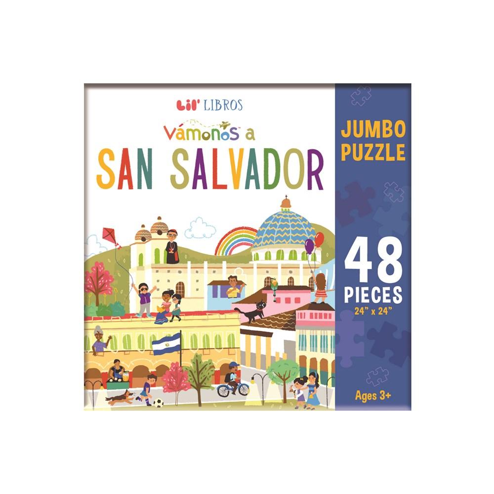 VÁMONOS: San Salvador Lil’ Jumbo Puzzle Cultural Art Jigsaw Puzzle