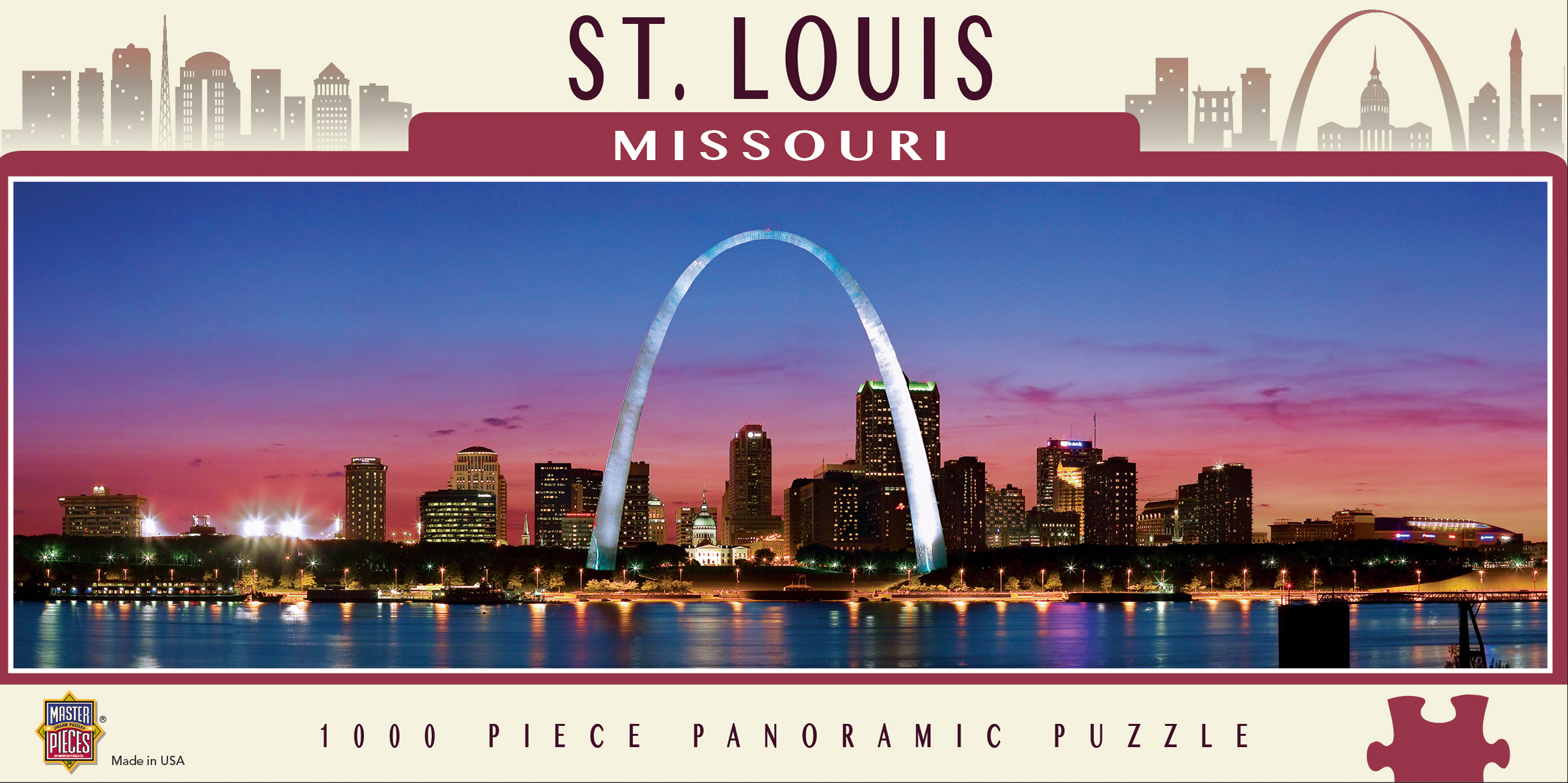 St. Louis - Scratch and Dent Landmarks & Monuments Jigsaw Puzzle