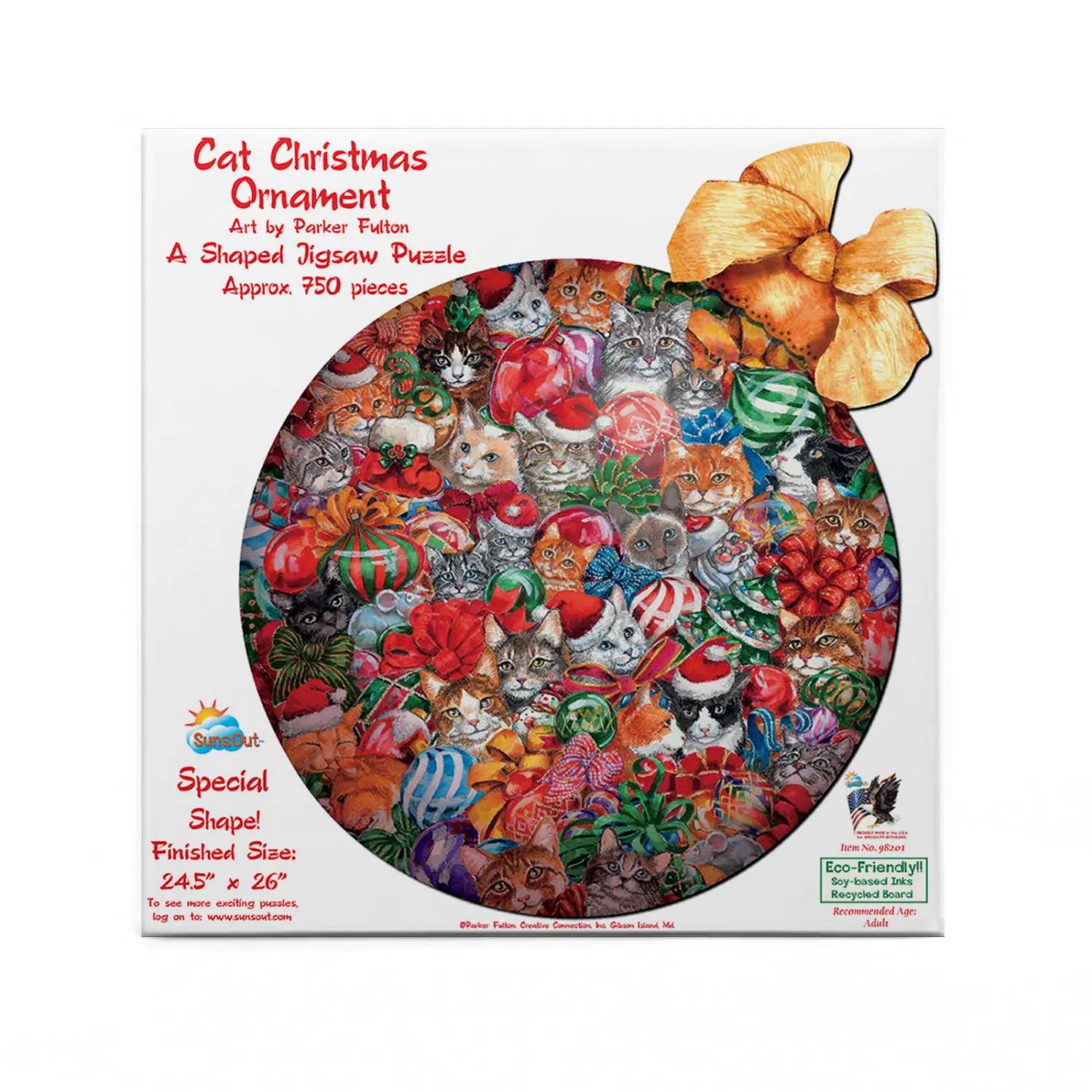 Cat Christmas Ornament Christmas