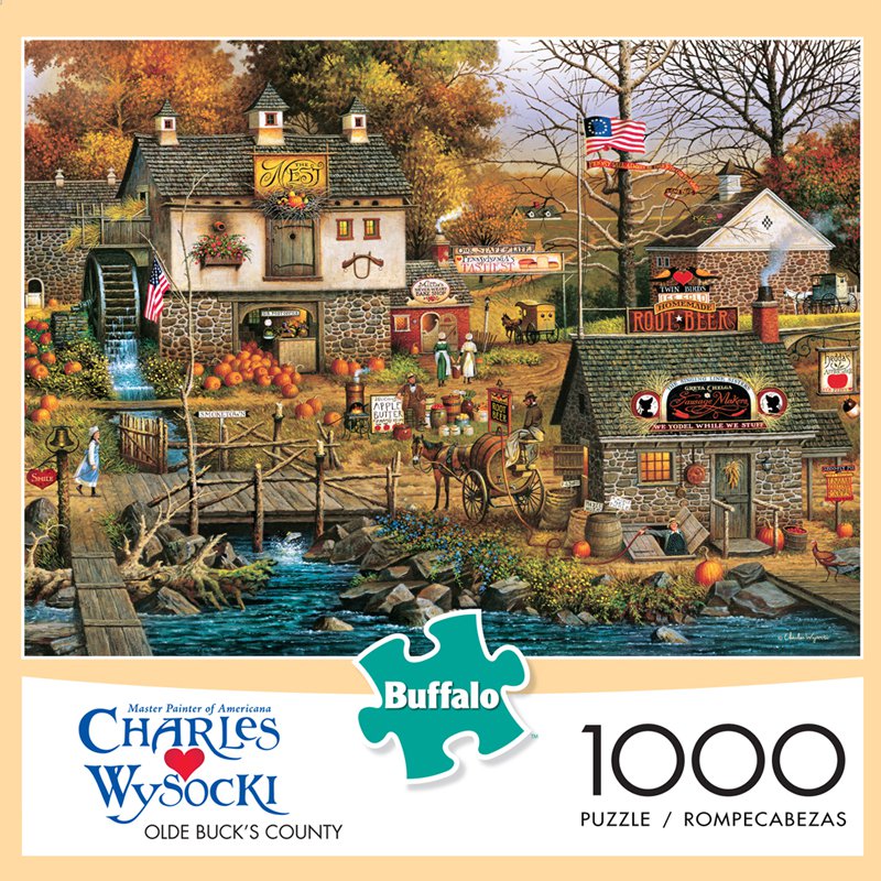 Olde Buck's County - Scratch and Dent Farm Jigsaw Puzzle