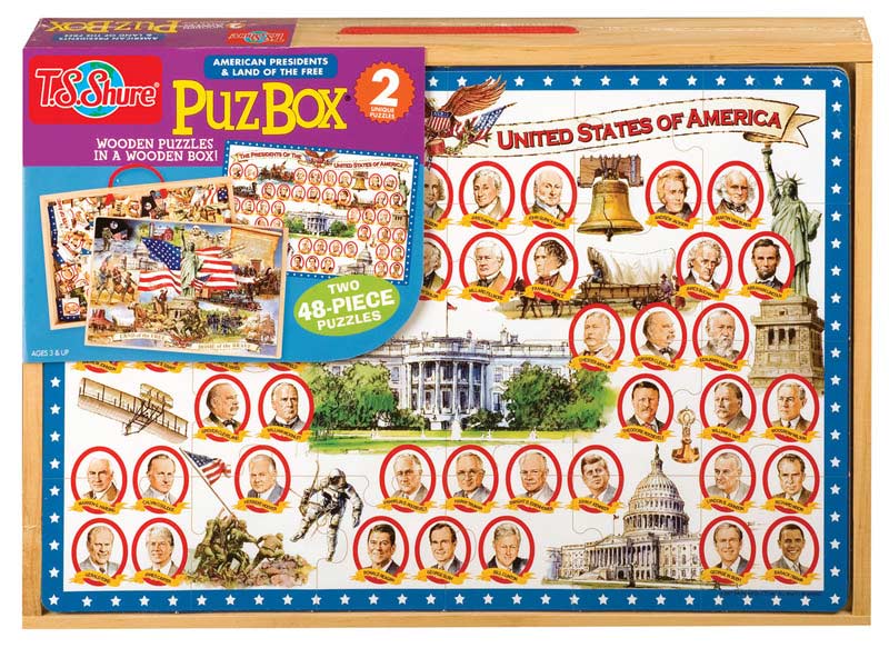 Map of the USA United States Children's Puzzles By Cobble Hill