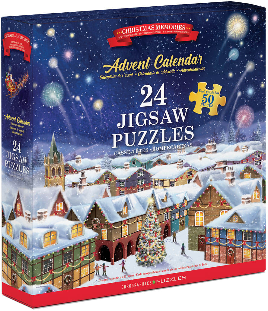 Puzzle Advent Calendar - Christmas Memories - Scratch and Dent Christmas