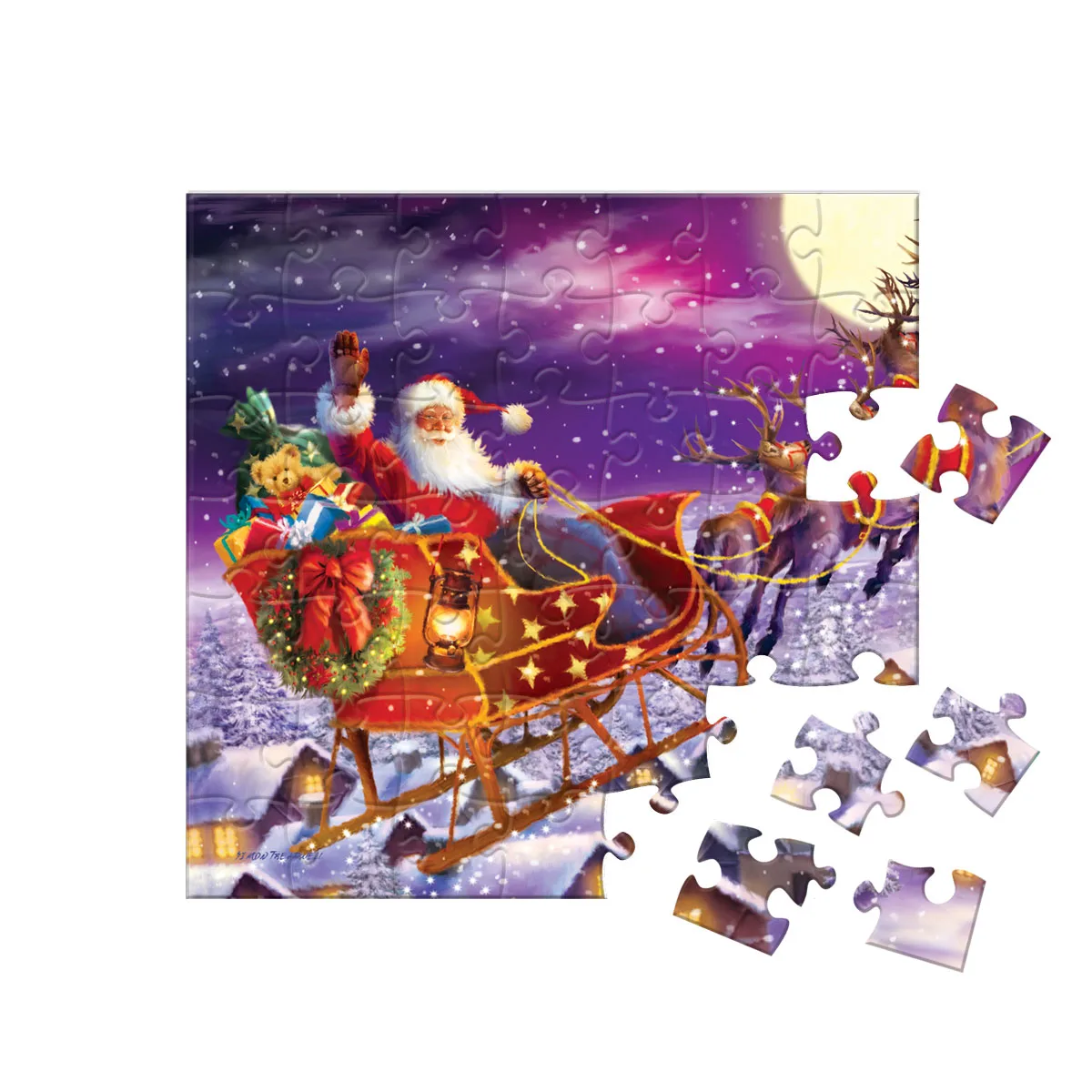 Puzzle Advent Calendar - Christmas Memories - Scratch and Dent Christmas