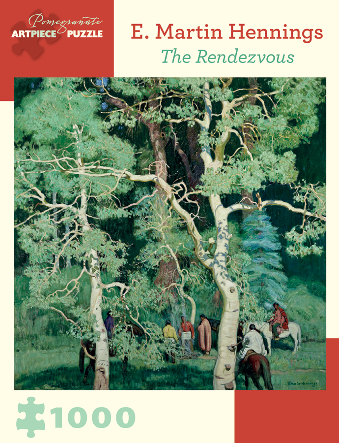 The Rendezvous - Scratch and Dent Forest Jigsaw Puzzle