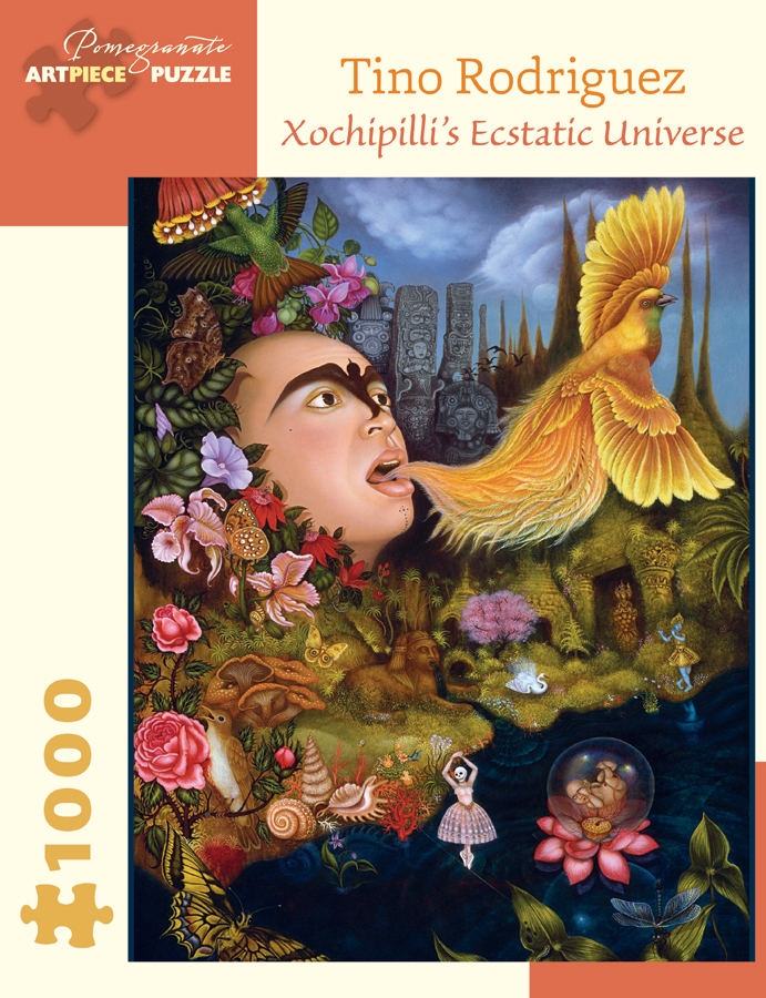 Xochipilli's Ecstatic Universe Fantasy Jigsaw Puzzle