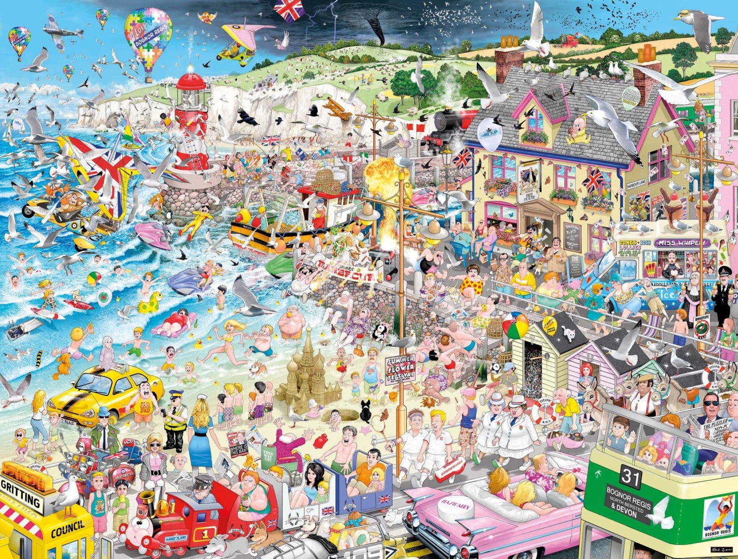 I Love Summer - 1000 Piece Jigsaw Puzzle by All Jigsaw