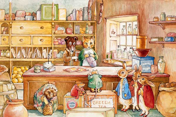 Ginger & Pickles (Peter Rabbit) - Scratch and Dent Humor Jigsaw Puzzle
