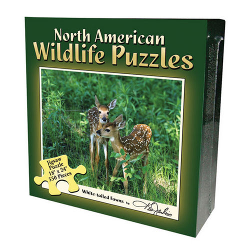 Fawn (North American Wildlife Jigsaw Puzzle) - Scratch and Dent Forest Animal Jigsaw Puzzle