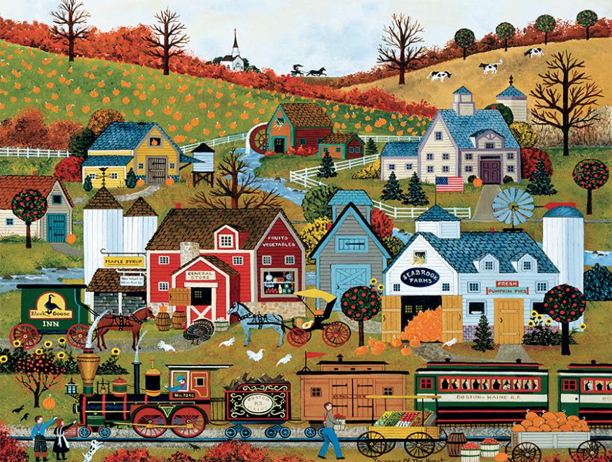 Journeys of the Heart - Scratch and Dent Americana Jigsaw Puzzle