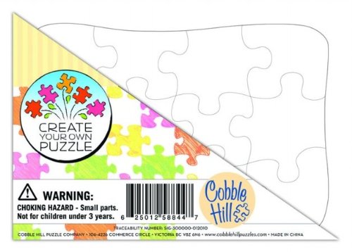 Create Your Own Puzzle - Postcard Size - Scratch and Dent Educational