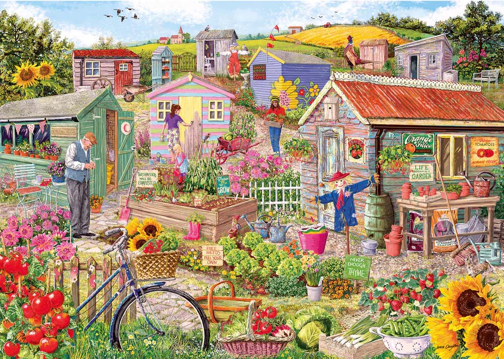 Life on the Allotment Jigsaw Puzzle