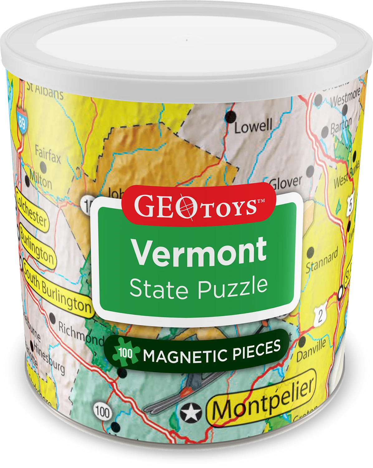 Vermont - Magnetic Puzzle  Jigsaw Puzzle