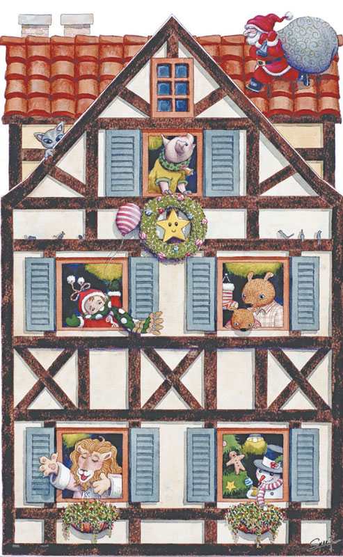 Thea's Toy Shoppe Christmas Jigsaw Puzzle By SunsOut