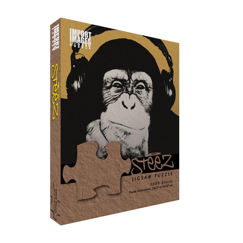 Steez - Headphone Monkey Jigsaw Puzzle