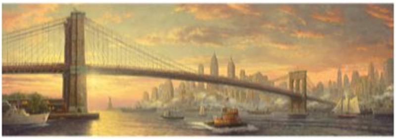 Manhattan Bridge New York Jigsaw Puzzle