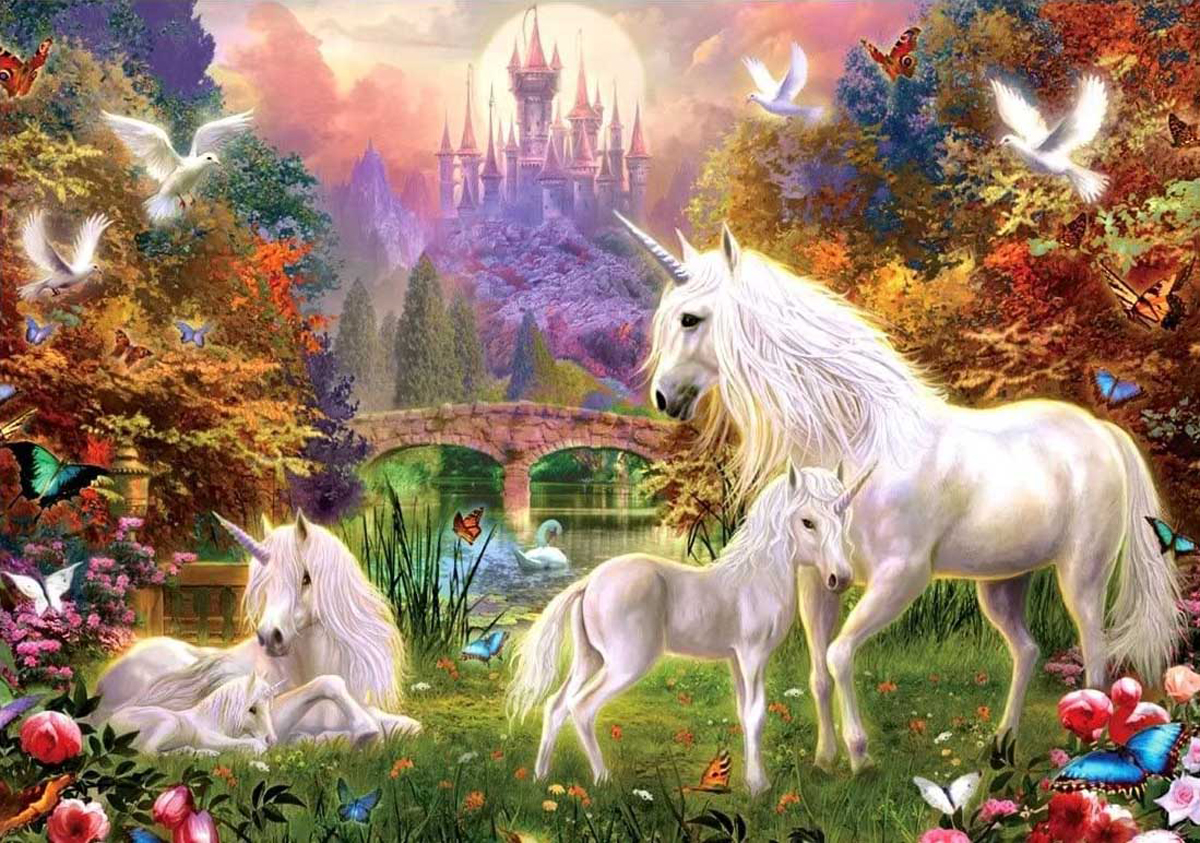 Outlets Unicorns Magical Castle (F057HS)