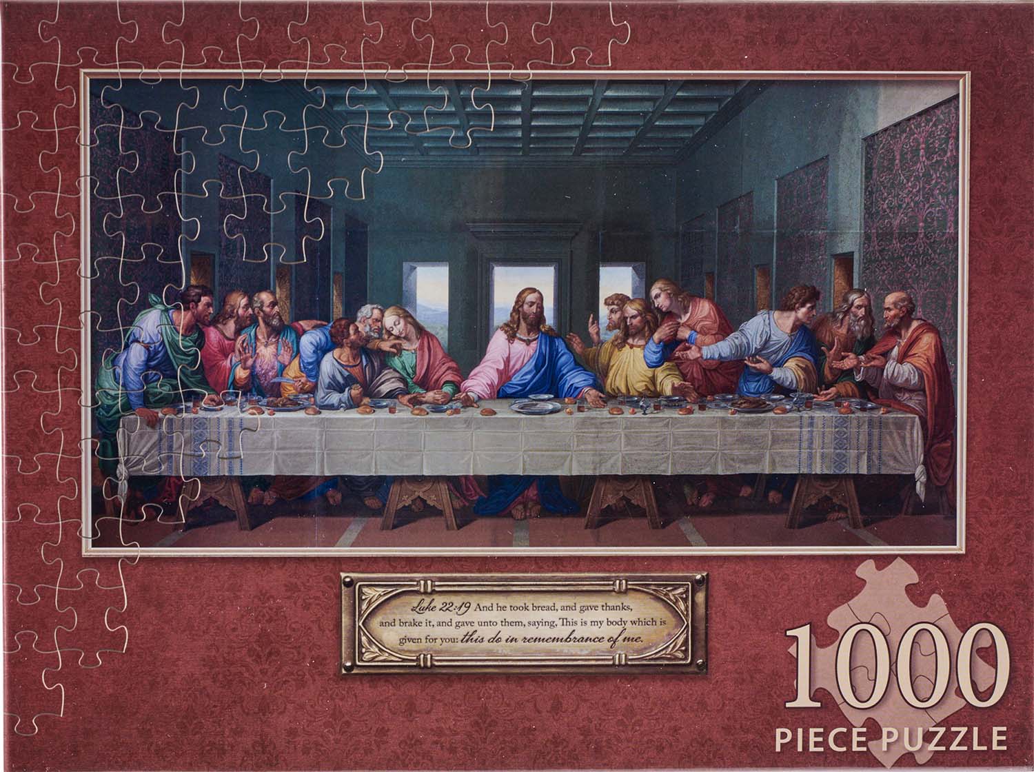 Last Supper Religious Jigsaw Puzzle