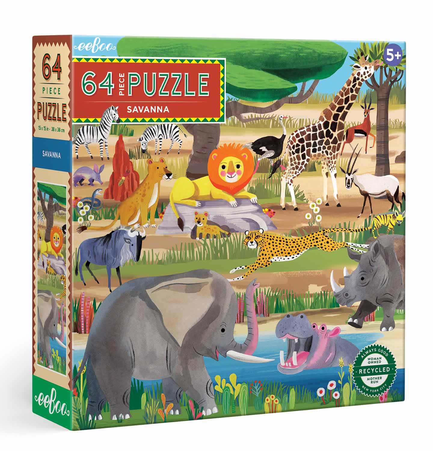 Savanna Animals Jigsaw Puzzle