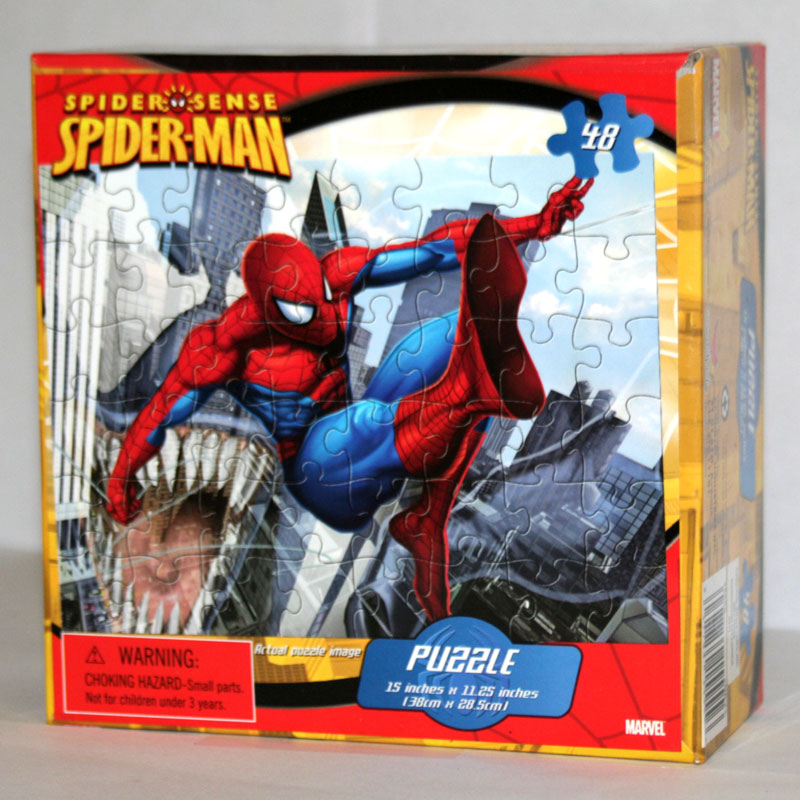 Spider Man - High Flying, 48 Pieces, Cardinal Ind | Puzzle Warehouse