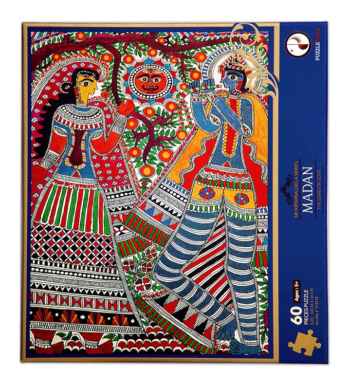 Madan Puzzle (Sri Krishna Leela Series) Cultural Art Jigsaw Puzzle