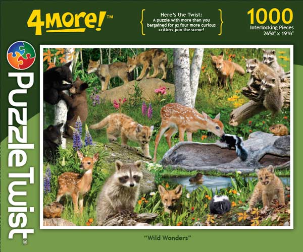Bambi Flower & Garden Jigsaw Puzzle By Workman Publishing