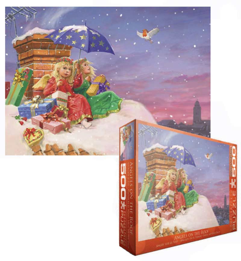 Christmas Balloon Ride Christmas Jigsaw Puzzle By New York Puzzle Co