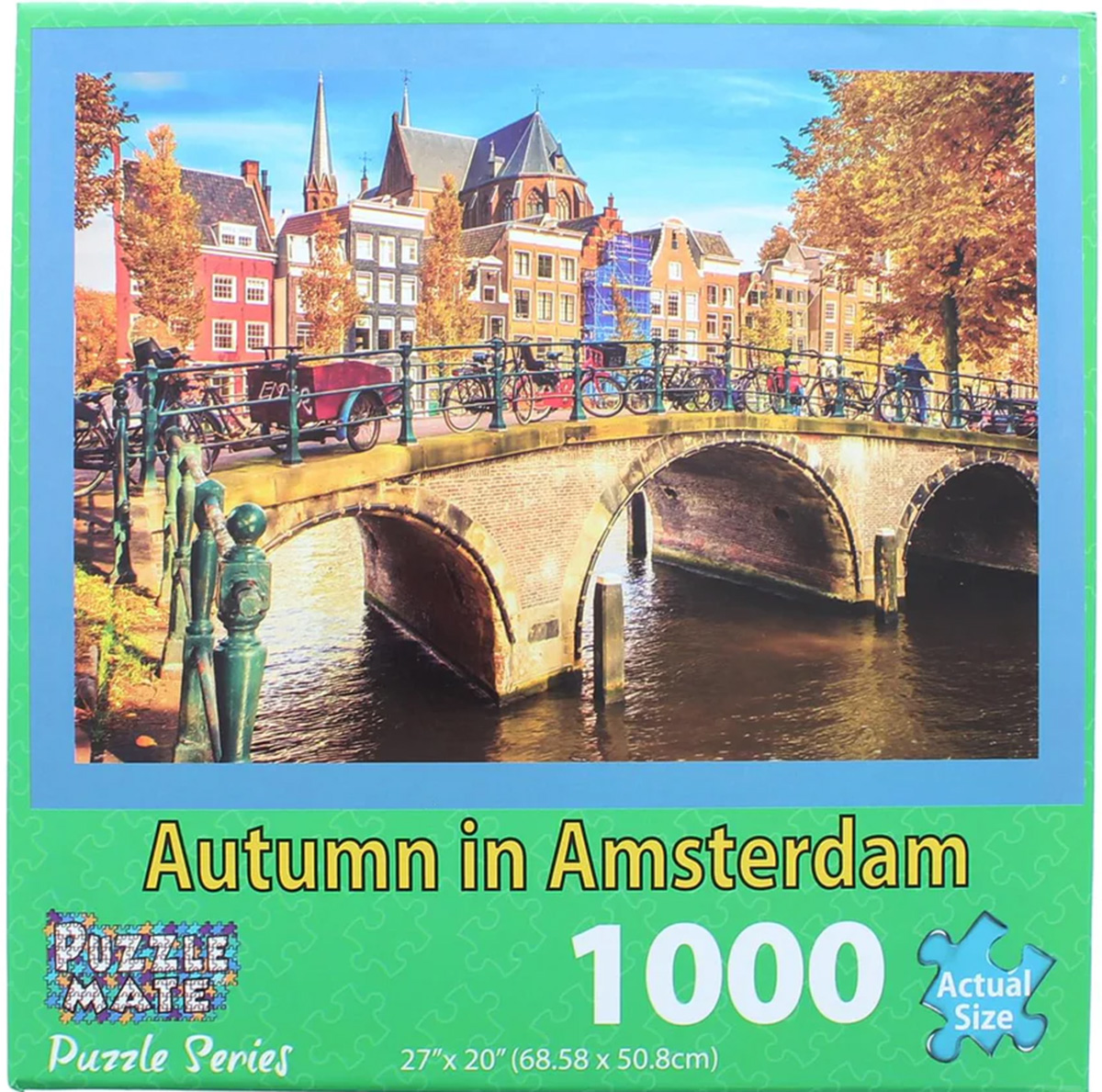 Autumn in Amsterdam Travel Jigsaw Puzzle