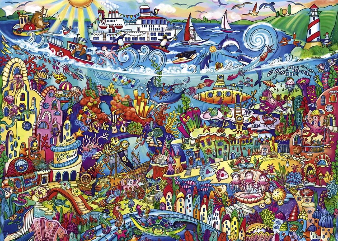 Magic Sea - 1000 Piece Jigsaw Puzzle by Heye | Puzzle Warehouse