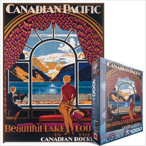 Beautiful Lake Louise - Scratch and Dent Mountain Jigsaw Puzzle