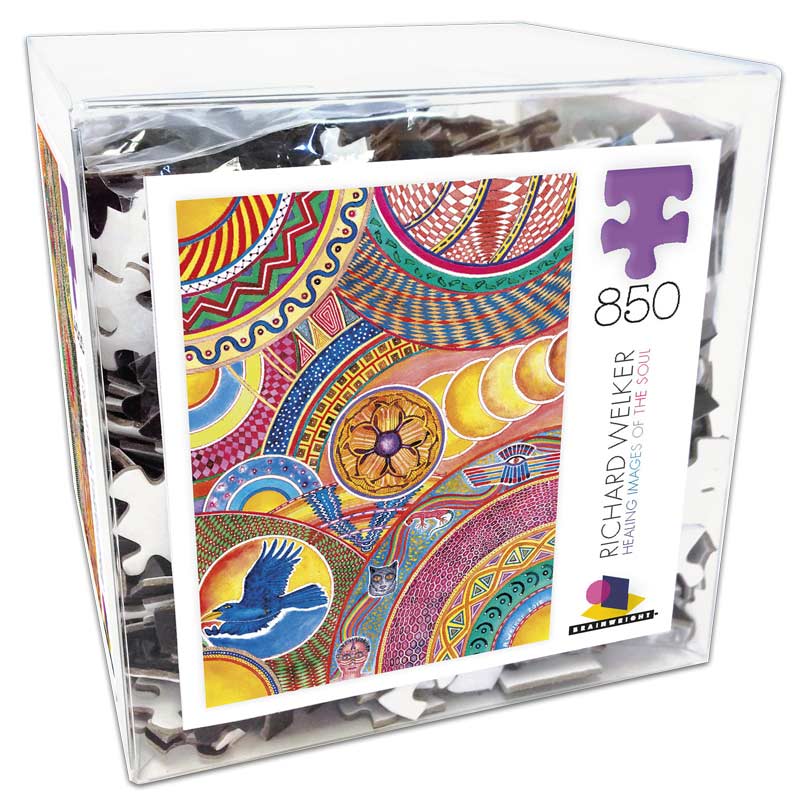 Colour Study of Squares Contemporary & Modern Art Jigsaw Puzzle By Eurographics