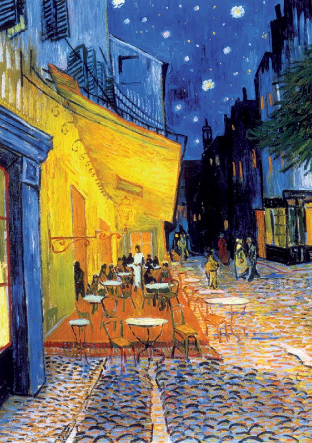 Café Terrace at Night - Scratch and Dent Impressionism & Post-Impressionism Jigsaw Puzzle