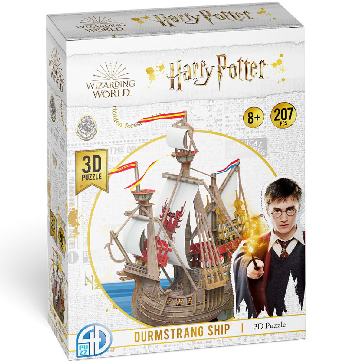 3D Harry Potter The Durmstrang Ship Medium Boat Jigsaw Puzzle