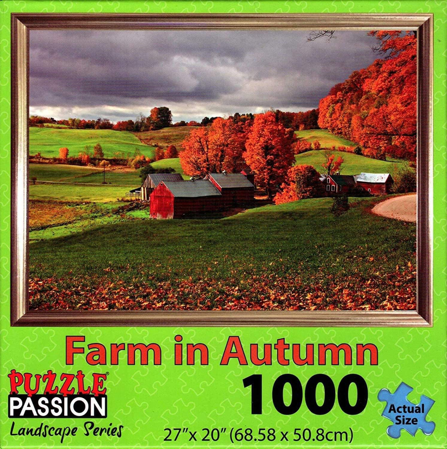 Farm in Autumn Farm Jigsaw Puzzle