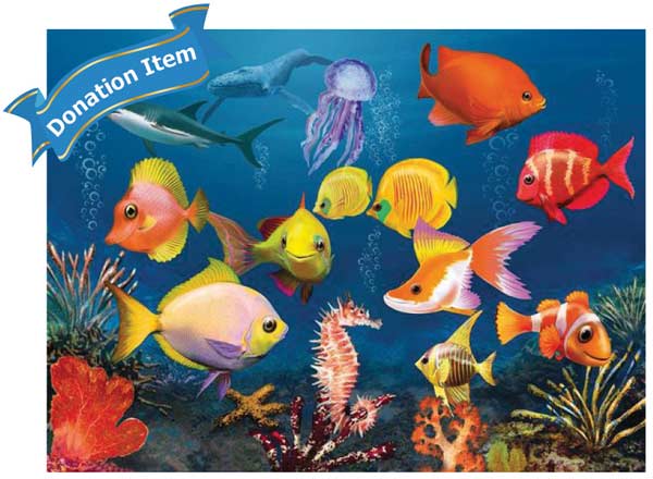 Frosty Friends Sea Life Children's Puzzles By Vermont Christmas Company